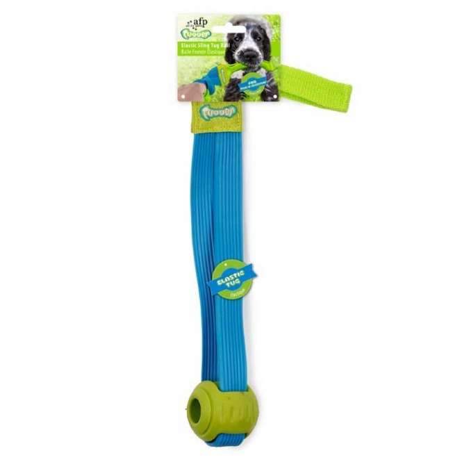 All for Paws Tugger – Elastic Sling Tug Ball