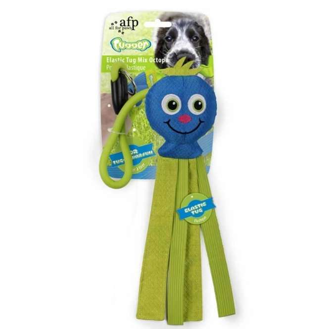 All for Paws Tugger – Elastic Tug Mix Octopus