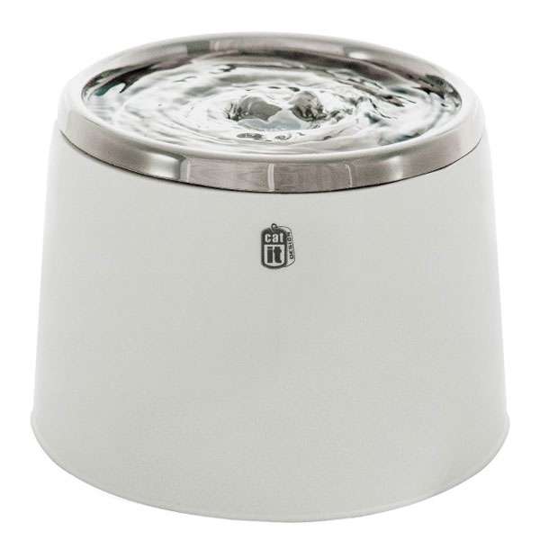 CATIT Fresh + Clear Trinkbrunnen Edelstahl
