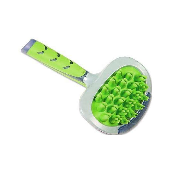 CATIT Le Salon Professional Gummi Zupf Massagebürste