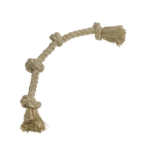 Nobby Spielseil Sisal/Cotton Mix - 4 Knoten
