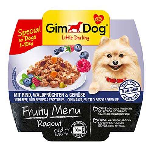 Fruity Menu Ragout + Rind + Waldfrüchten und Gemüse