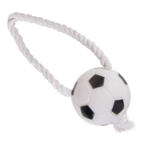 Karlie Flamingo Vinyl Fußball am Seil