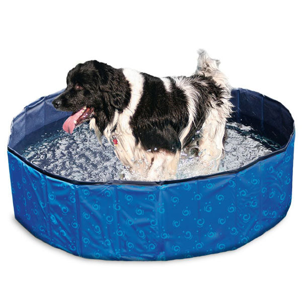 Karlie Flamingo DOGGY POOL Swimmingpool für Hunde gemustert
