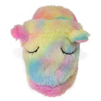 Karlie Plüsch – Schlappen in Regenbogenfarben