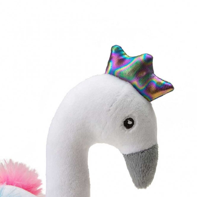 Karlie Plüsch – Flamingo in Regenbogenfarben