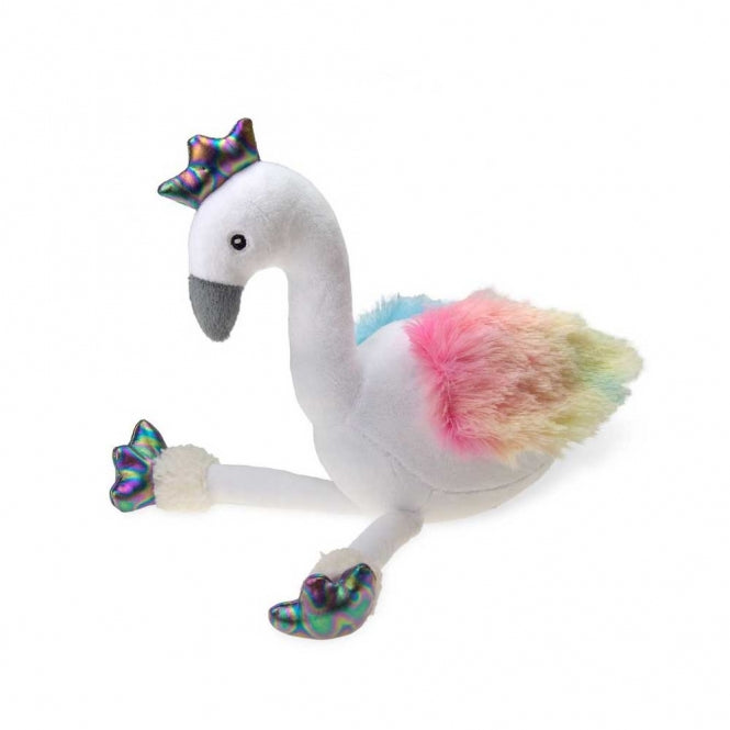Karlie Plüsch – Flamingo in Regenbogenfarben