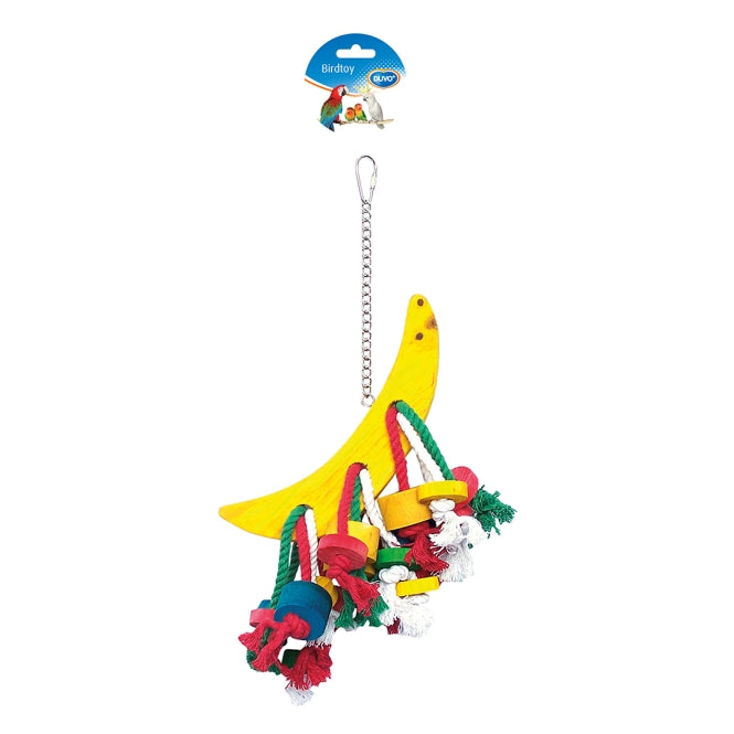 Vogelspielzeug Halbmond