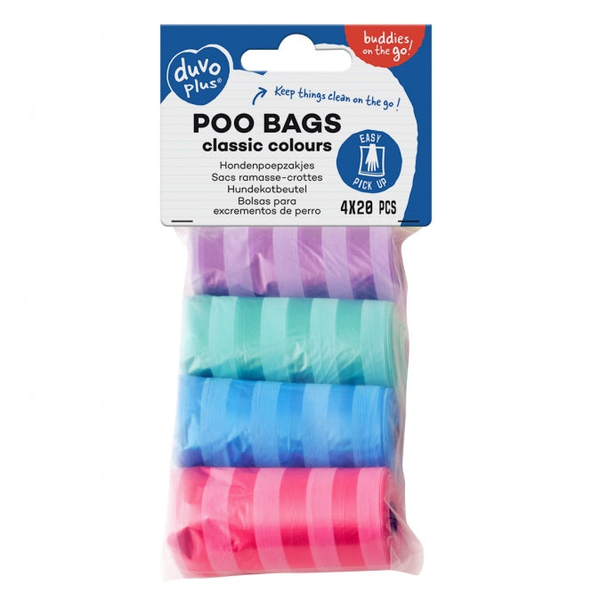 Duvoplus Hundekotbeutel classic colour - Streifen