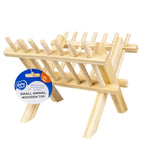 Heuraufe aus Holz