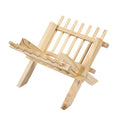 Heuraufe aus Holz