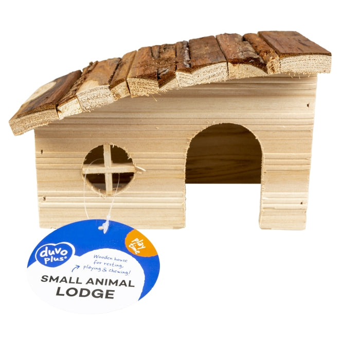 Kleintierhaus mit Schrägdach