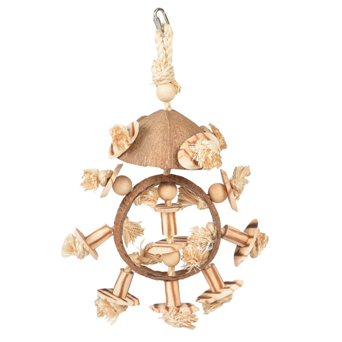 Coconut Jungle Ring Holzklötze & Sisal