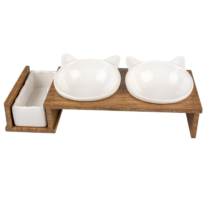 Duvoplus Dinner Set Stone UP Kitty Face
