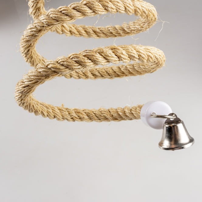 Spiralseil mit Glocke