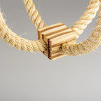 Vogelspielzeug Ringschaukel mit Glocke