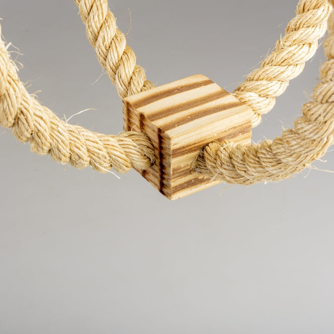 Vogelspielzeug Ringschaukel mit Glocke