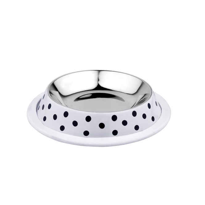 Duvoplus Edelstahlnapf Deco fix dots