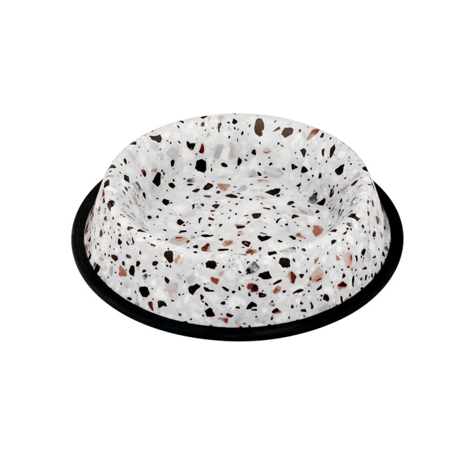 Duvoplus Edelstahlnapf Deco fix terrazzo look
