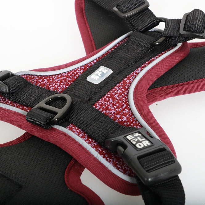 Duvoplus EXPLOR Ultimate Fit No Pull Geschirr – Pflaumenlila
