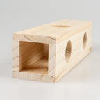 Nagertunnel aus Holz