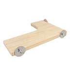 Eck- Käfigplattform aus Holz