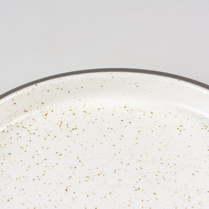 Duvoplus flacher Keramiknapf Stone Speckle