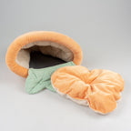 Schlafsack im Möhrenstil