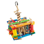 Vogelspielzeug Holz Spielkiste