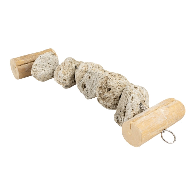 Vogelspielzeug Lavasteine