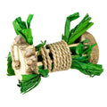 Nagerrolle aus Holz, Wasserhyazinthe & Mais