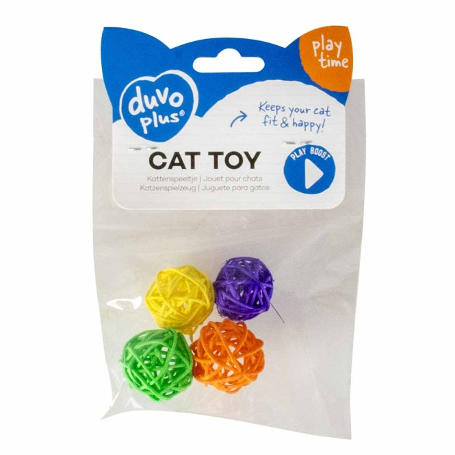 Duvoplus Cat Toy Weidenbälle