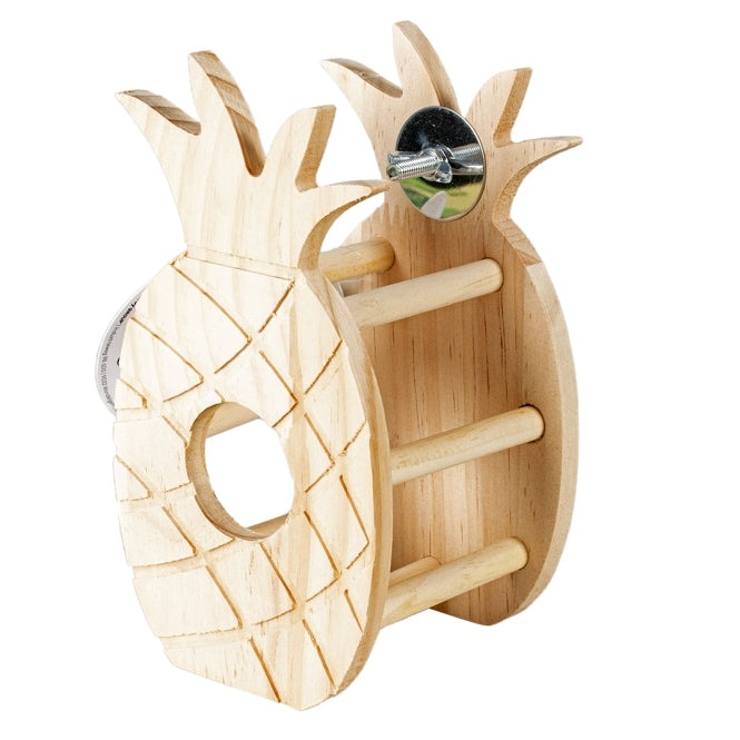 Ananas Heuraufe aus Holz