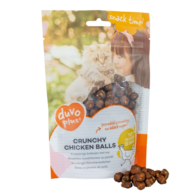 Duvoplus Cat Snack Knusprige Hähnchenbällchen