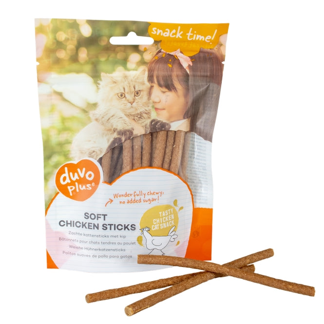 Duvoplus Cat Snack Weiche Hühnerkatzensticks