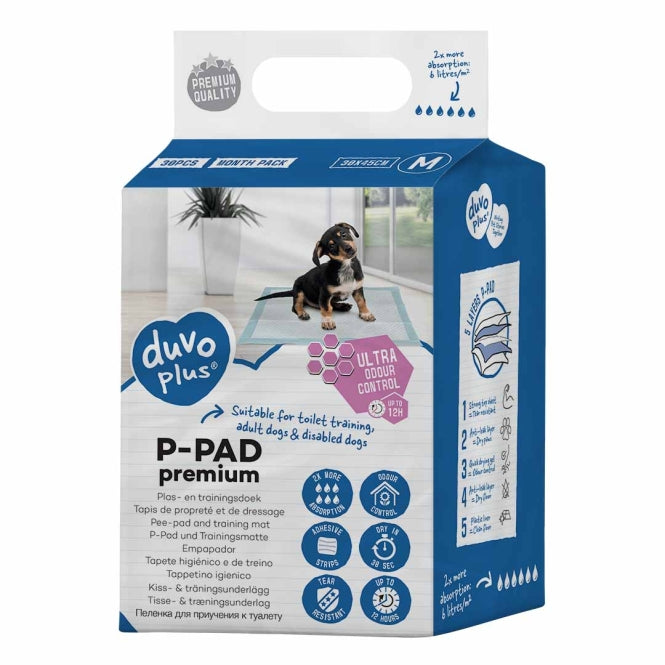 Duvoplus Welpenunterlagen Premium Ultra Geruchskontrolle