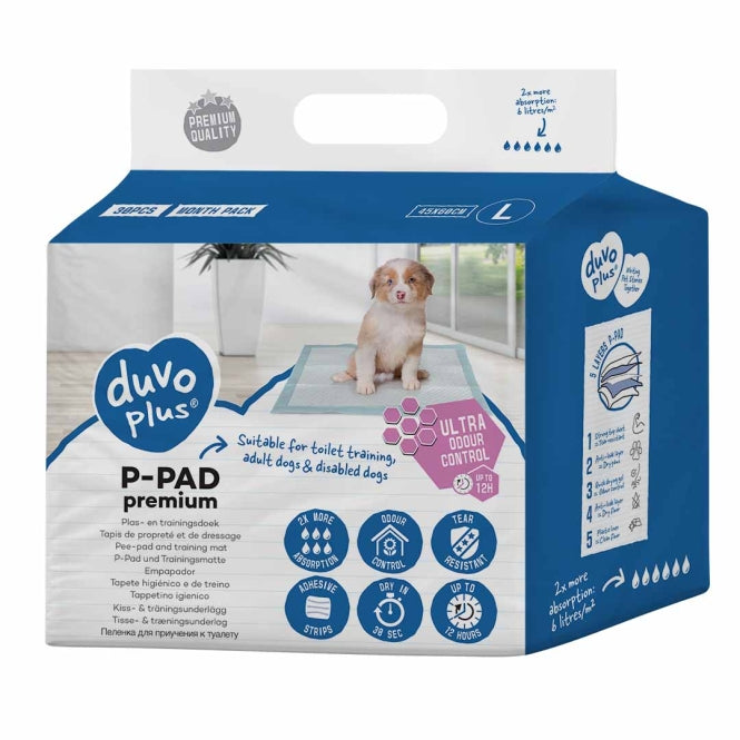 Duvoplus Welpenunterlagen Premium Ultra Geruchskontrolle