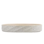 Duvoplus flacher Keramiknapf Stone Wavy Dune
