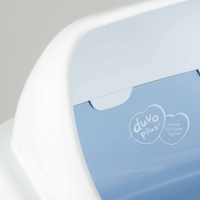 Duvoplus Katzentoilette Birba mit Rand Azzuro