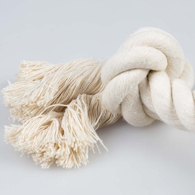 Duvoplus ECO Baumwoll Tau mit 2 Knoten
