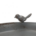 Vogeltränke aus Metall