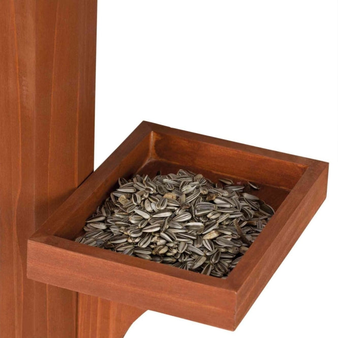 Vogelfutterhaus mit Ständer