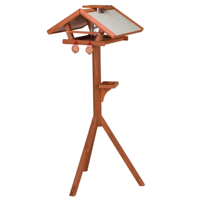 Vogelfutterhaus mit Ständer