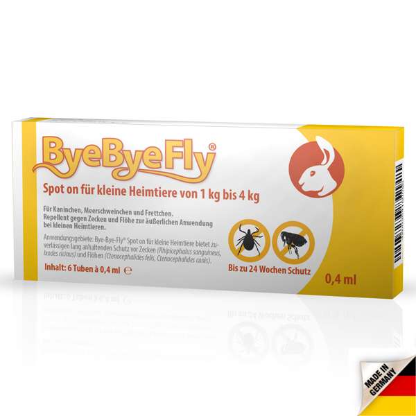 ByeByeFly® Spot - on für kleine Heimtiere