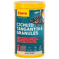 Sera Granured ist ein hochwertiges Granulat-Futter für Aquarienfische und Garnelen.