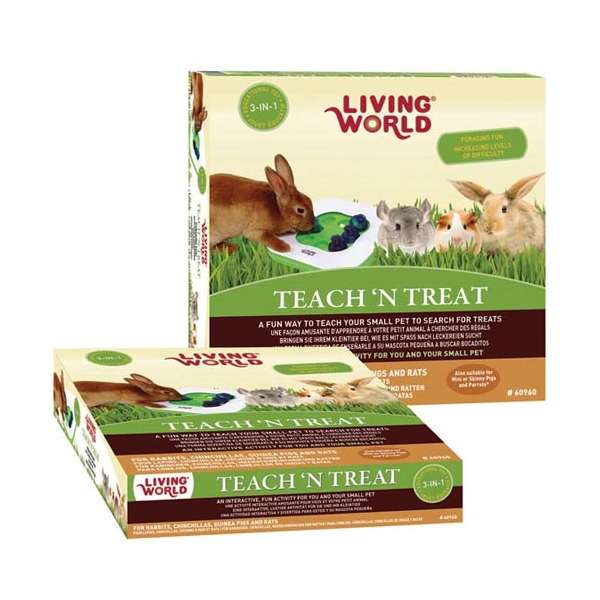 Hagen Living World Teach'N Treat - Interaktives Spielzeug für Kleintiere