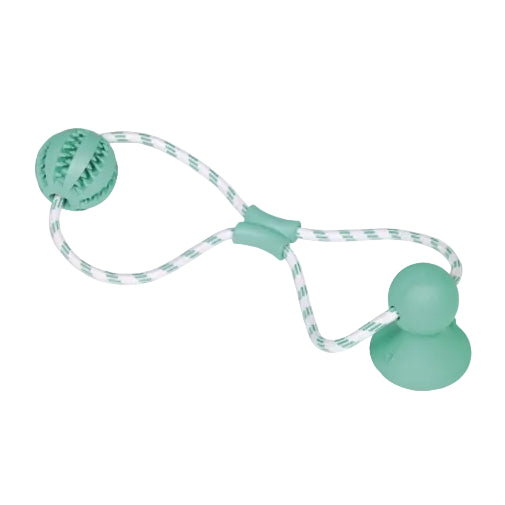 Nobby Vollgummi Ball mit Saugnapf