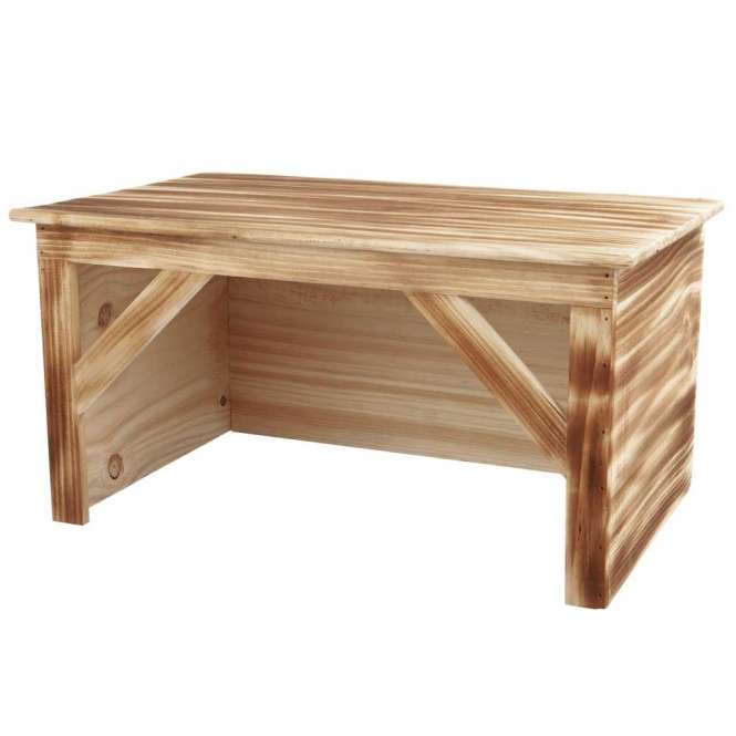 Trixie Unterstand / Holzhaus – geflammtes Holz