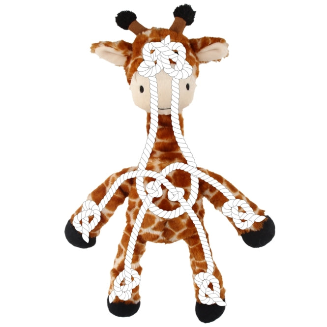 Nobby Plüsch Giraffe mit Seil