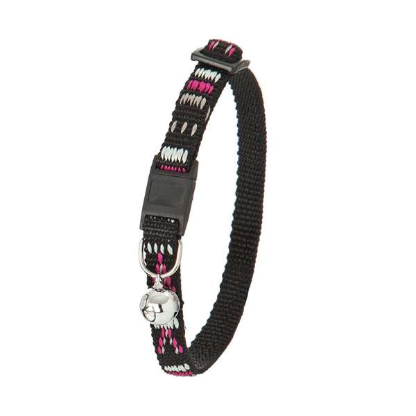 Karlie Katzenhalsband Tonka in Pink, Rot und Schwarz